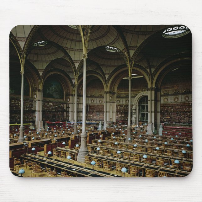 Mousepad Interior de "do DES Imprimes Salle", 1868 (Frente)