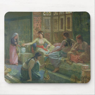 Mousepad Interior de um Harem, c.1865