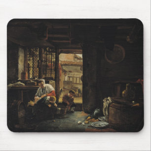 Mousepad Interior rústico