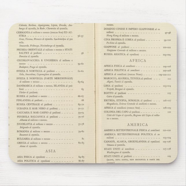 Mousepad Internacional Atlas (Frente)