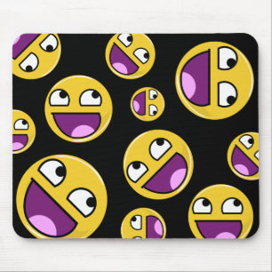 Mousepad Internet impressionante Meme da cara
