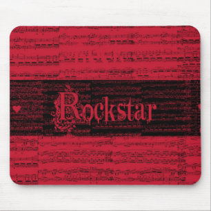 Mousepad interno do rojo de Rockstar
