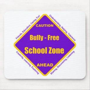 Mousepad Intimidação - zona da escola livre