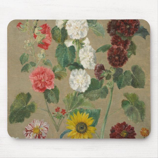 Mousepad Intitulado (flores) (óleo a bordo) (Frente)