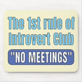 Mousepad Introvert Club    T-Shirt