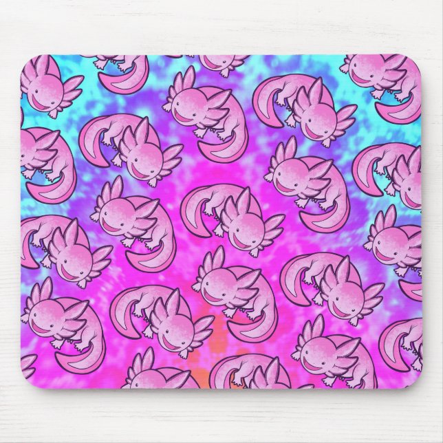 Mousepad Inugami Axolote Rosa (Frente)