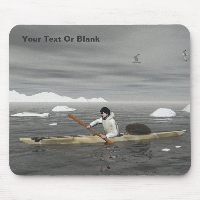 Mousepad Inuit Kayak (Frente)