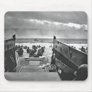 Mousepad Invasão de Normandy no dia D - 1944