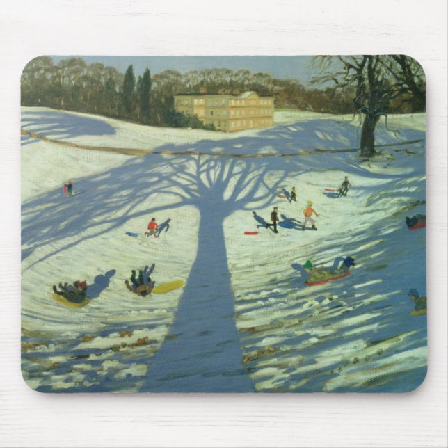 Mousepad Inverno 2002 da casa da abadia de Calke (Frente)