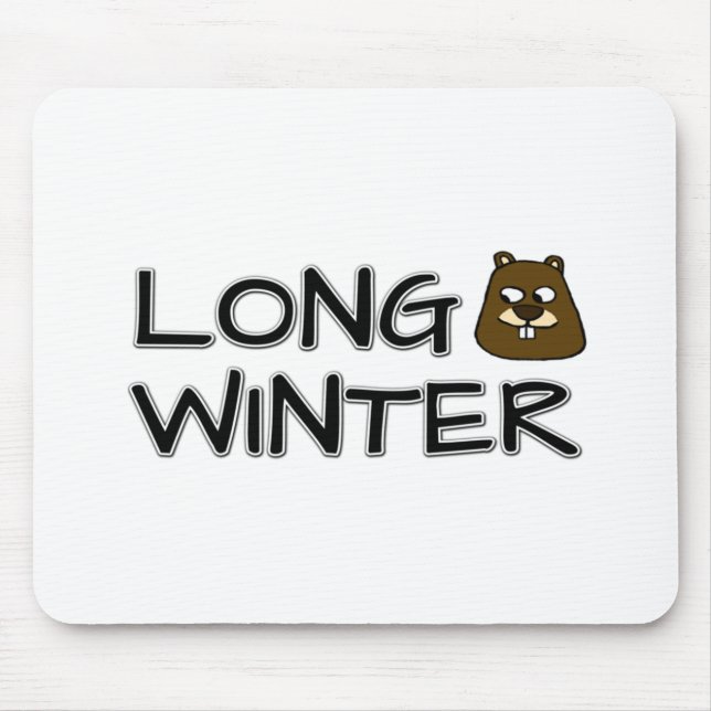 Mousepad Inverno longo (Frente)
