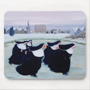 Mousepad Inverno no convento