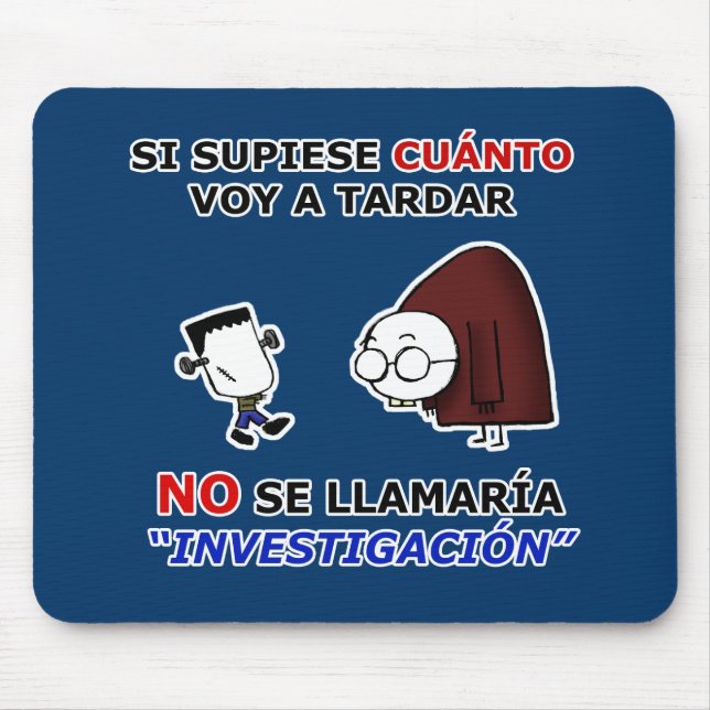 Mousepad Investigación (Frente)