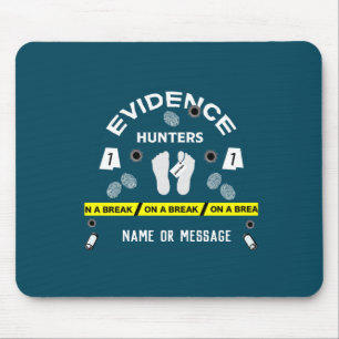 Mousepad Investigador de criminalística científica forense