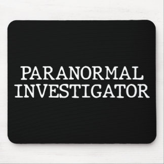 Mousepad Investigador Paranormal Caça de Fantasmas EVP