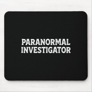 Mousepad investigador paranormal caça fantasmas caçador