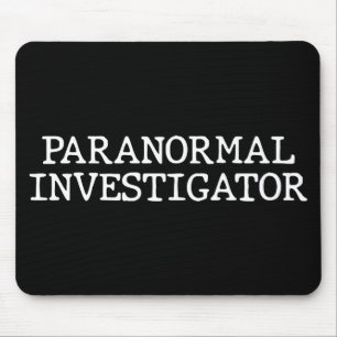 Mousepad Investigador Paranormal Fantasma Caçando EVP
