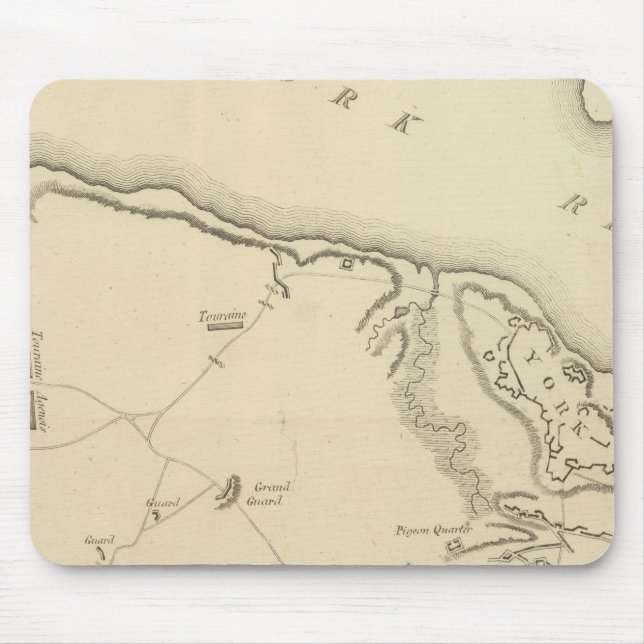 Mousepad Investimento e Ataque de York na Virgínia 2 (Frente)