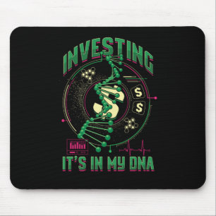 Mousepad Investir O Meu Dinheiro De DNA Põe Presente Para I