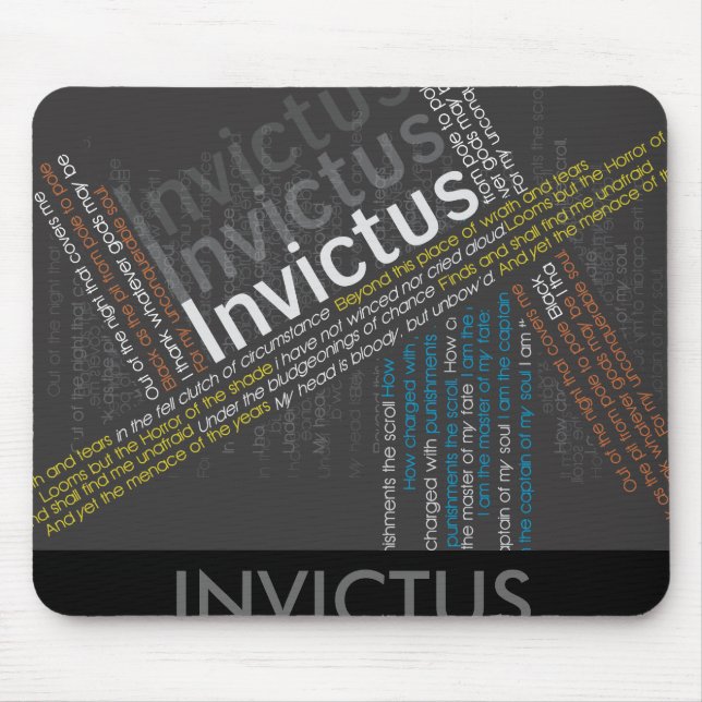 Mousepad Invictus (Frente)