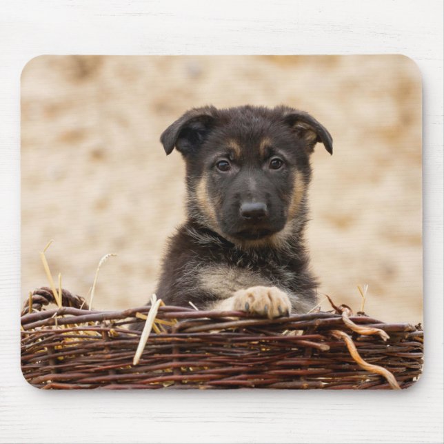Mousepad Invólucro Do german shepherd No Soquete (Frente)