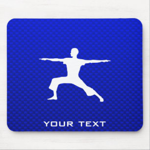 Mousepad Ioga azul