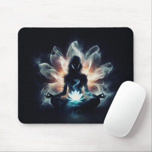 Mousepad Ioga Instrutor Meditação Dose Brilhante Lotus