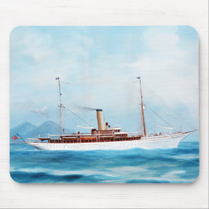 Mousepad Iolanda Iate a Vapor 1909