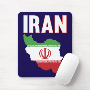 Mousepad Irã: Mapa do Orgulho Iraniano
