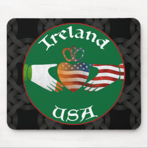 Mousepad Ireland EUA Claddagh Mousemat