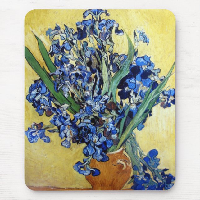 Mousepad Íris 1890 Vincent van Gogh (Frente)
