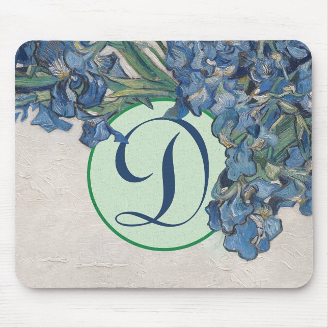 Mousepad Íris de Van Gogh (Frente)