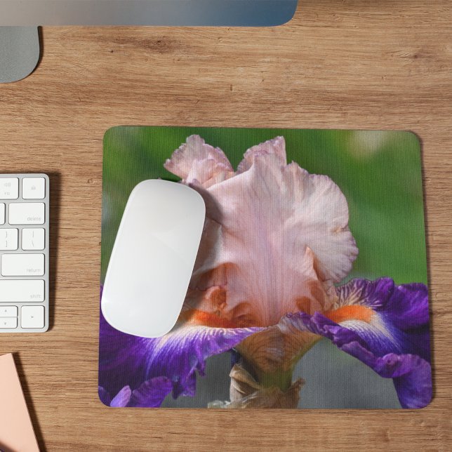 Mousepad Íris Floral, cor-de-rosa, (In Situ)