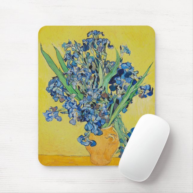 Mousepad Íris Vincent van Gogh        (Com mouse)