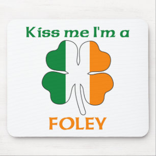 Mousepad Irlandeses personalizados beijam-me que eu sou