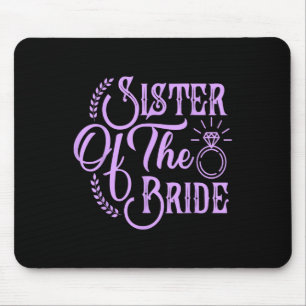 Mousepad Irmã Da Noiva Conjunto Festa De Casamento Feliz Nó