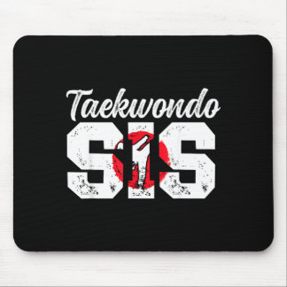 Mousepad Irmã de Taekwondo Lutadora de Taekwondo
