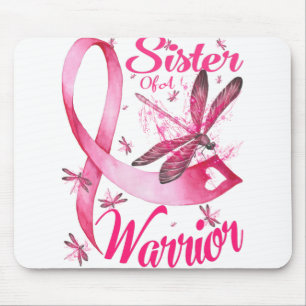 Mousepad Irmã De Um Cancer Da Mama De Dragonfly De Guerrei