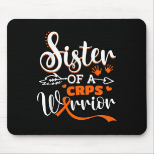 Mousepad Irmã de um Guerreiro Mês de Consciência CRPS Laran