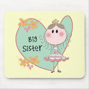 Mousepad Irmã Grande Princesa do Coração Azul