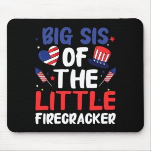 Mousepad Irmã mais velha da família engraçada do petardo