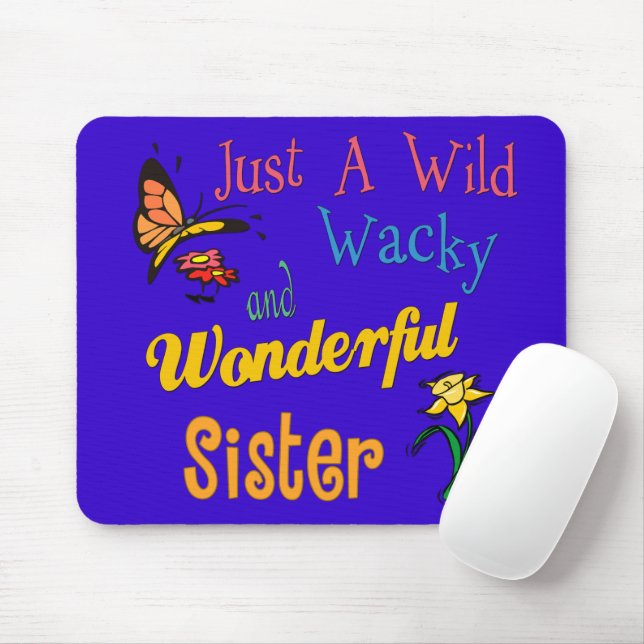 Mousepad Irmã Maravilhosa Wild Wacky (Com mouse)