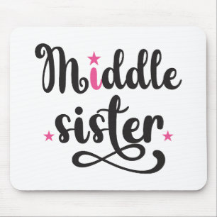 Mousepad Irmã Média, Estrelas Bonitas