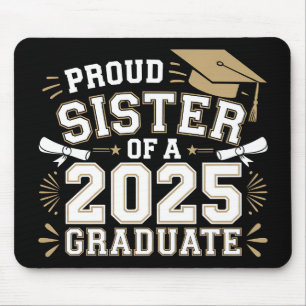 Mousepad Irmã Orgulhosa De Uma Família De Graduados Da Turm
