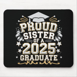Mousepad Irmã Orgulhosa De Uma Graduada De 2025 Na Formatur