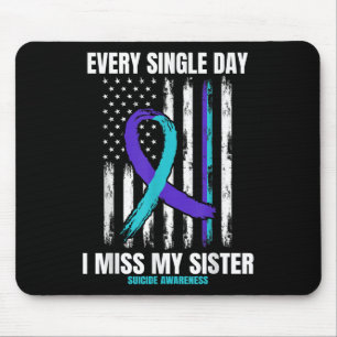 Mousepad Irmã Prevenir Consciência Suicida Bandeira America