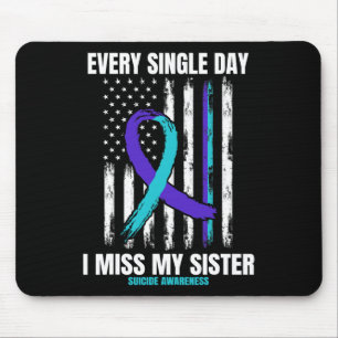 Mousepad Irmã Prevenir Consciência Suicida Bandeira America