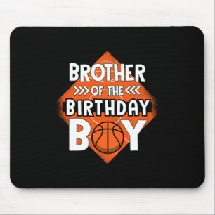 Mousepad Irmão Do Garoto De Aniversário Irmão Bysketbyll Bi