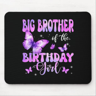 Mousepad Irmão Mais Velho Da Família De Borboletas Da Garot