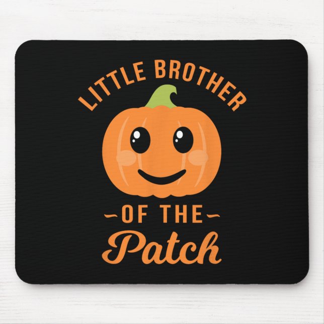 Mousepad Irmão Pequeno Do Patch Pumpkin Halloween T Sh (Frente)