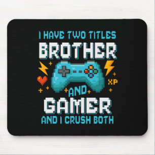 Mousepad Irmãoe Gamer Pixel Console Video Game Player G